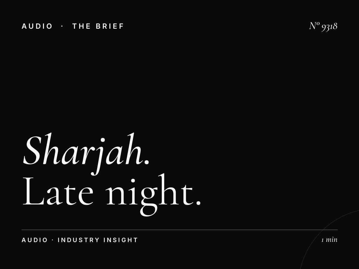 Sharjah FM Night Show: Late Night Arabic Radio Programming