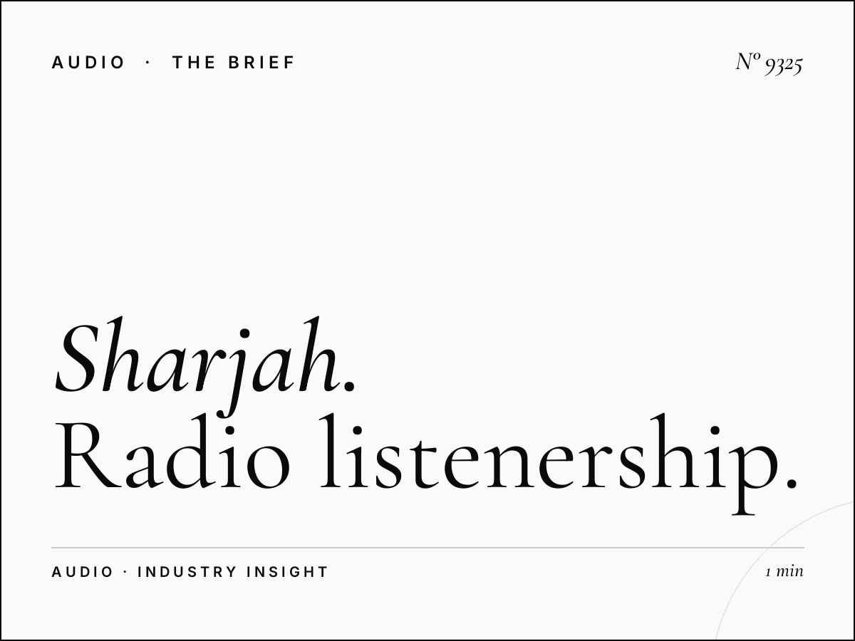 Sharjah FM 94.4 Viewership: Radio Listenership Statistics