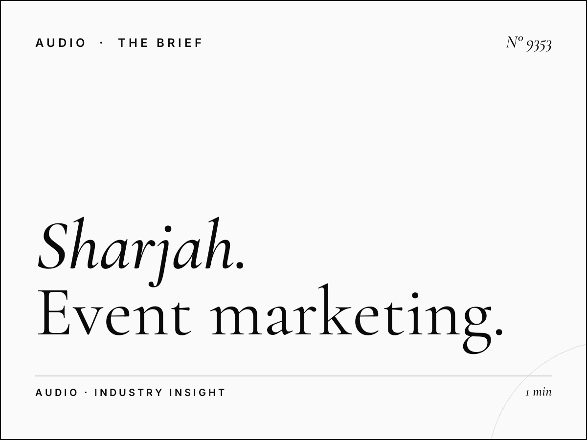 Sharjah FM Event Promotion: Event Marketing Arabic Radio