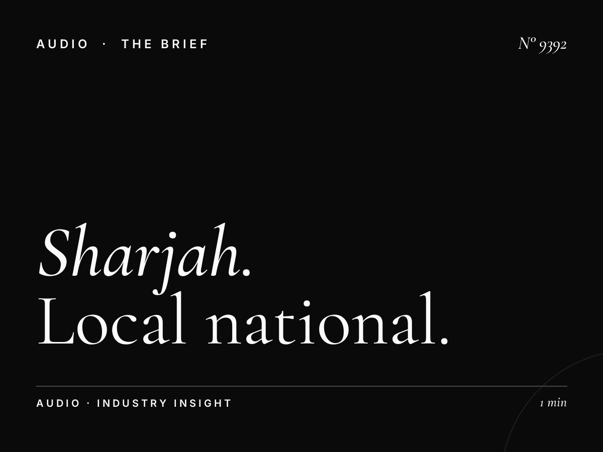 Sharjah FM Emirati Audience: Local National Targeting