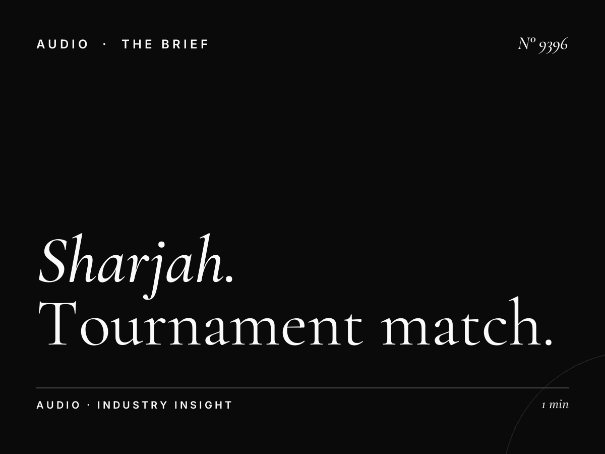 Sharjah FM Sports Events: Tournament Match Arabic Advertising