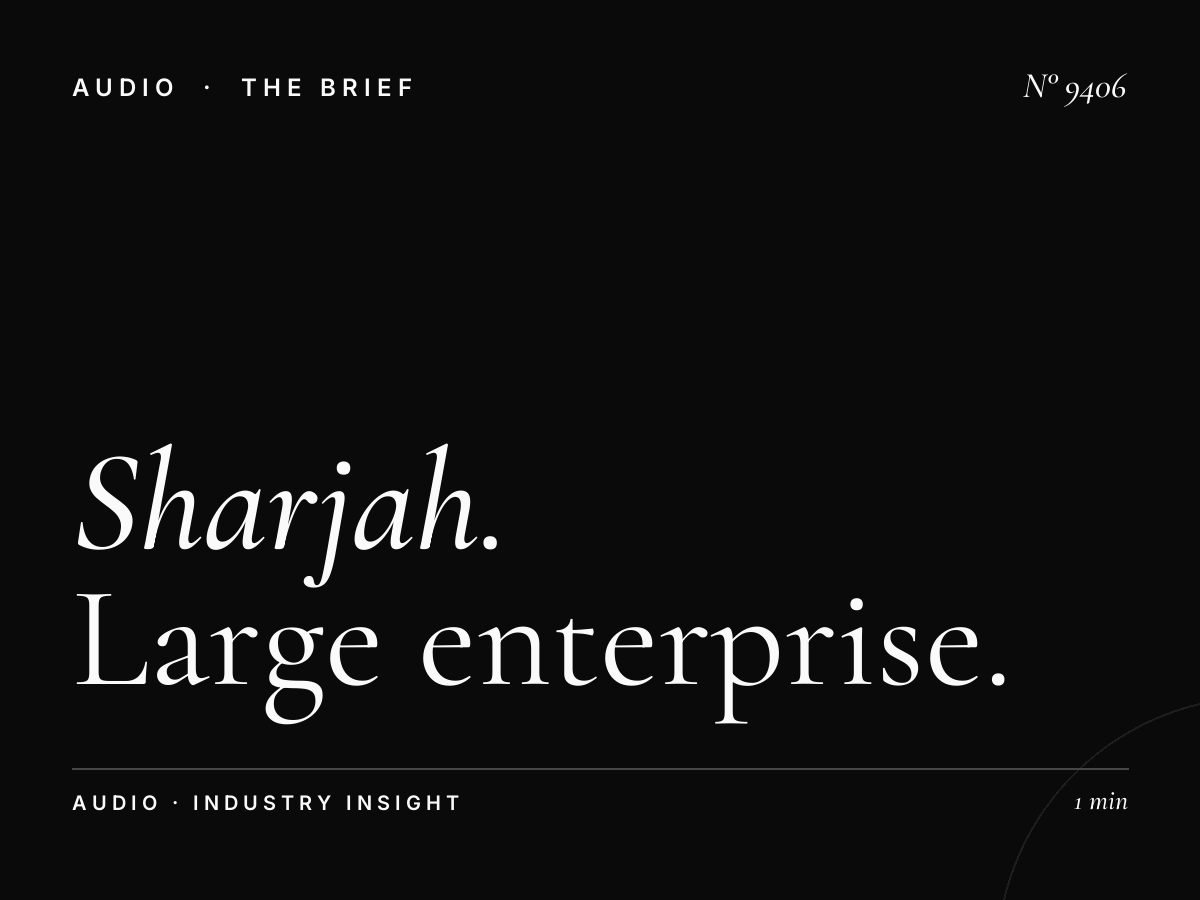 Sharjah FM Corporate: Large Enterprise Arabic Marketing