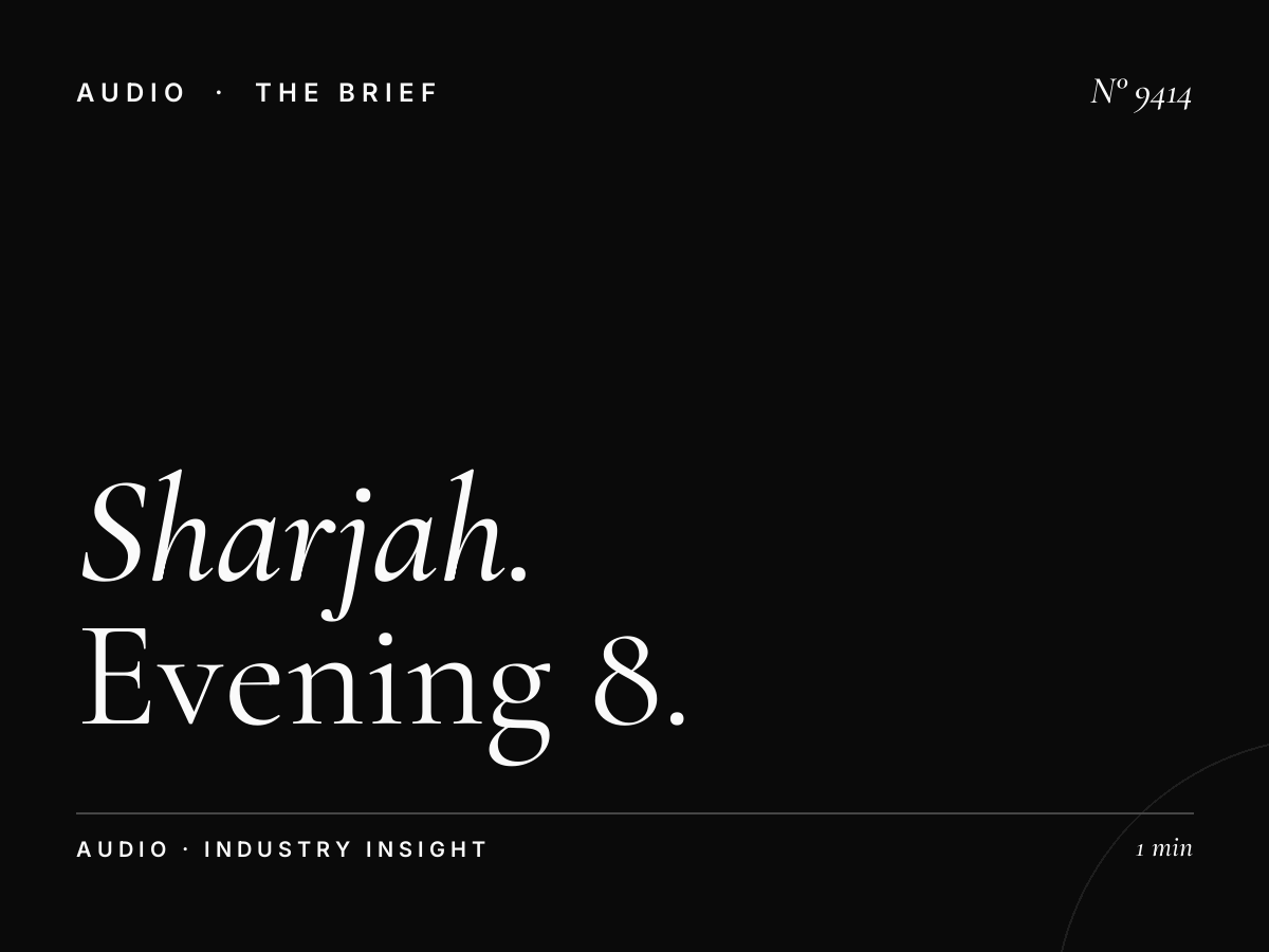 Sharjah FM Late Night: Evening 8 PM-12 AM Arabic