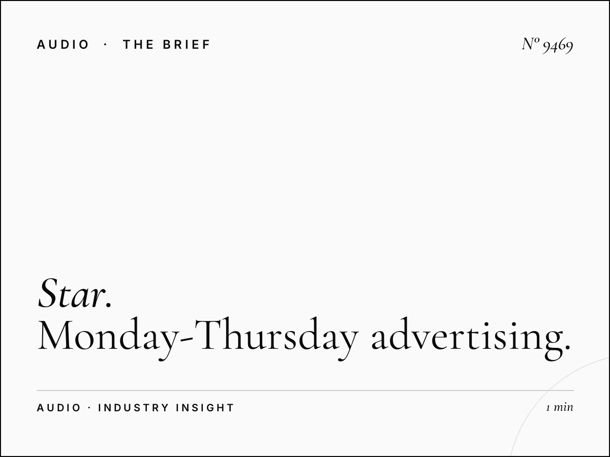 Star FM Weekday Focus: Monday-Thursday Advertising