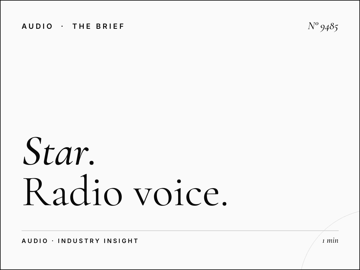 Star FM Voice Over: Radio Voice Talent Options