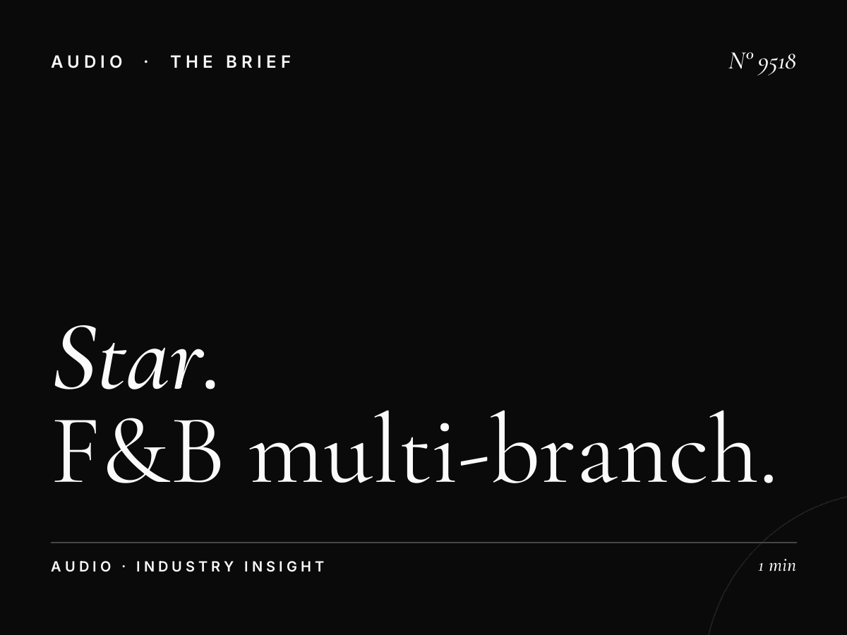 Star FM Restaurant Chains: F&B Multi-Branch Advertising Solutions