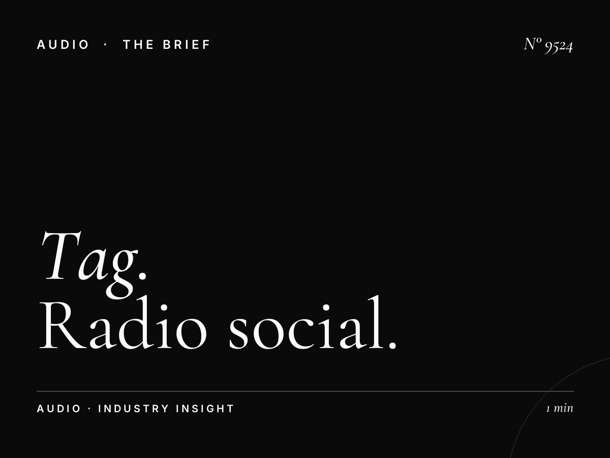 Tag Digital Integration: Radio Social Media Youth Marketing