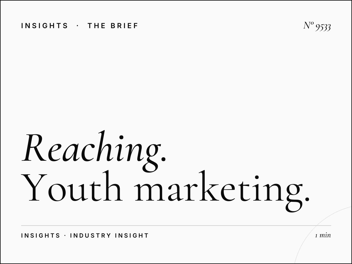 Reaching Tomorrow's Health Conscious Consumers: Youth Marketing in Fitness and Wellness