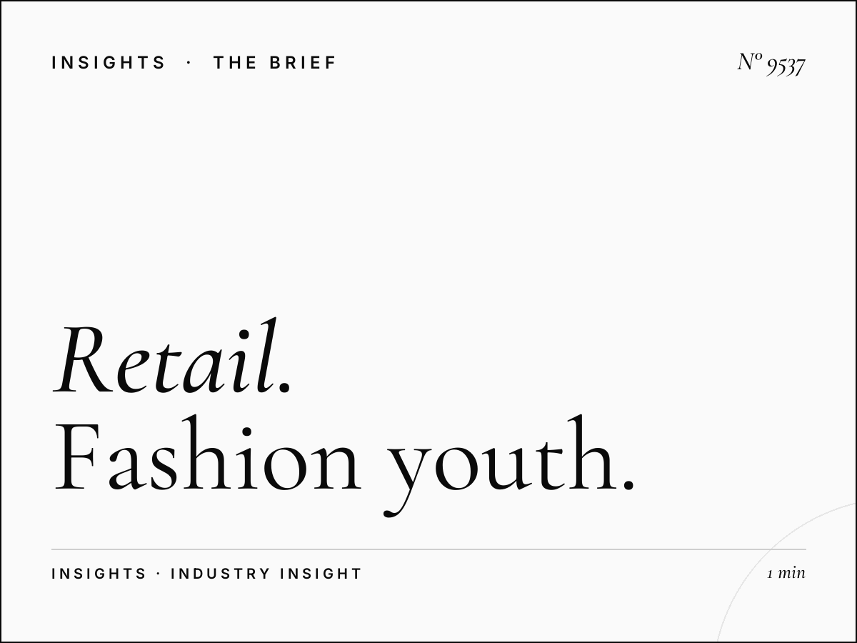 Retail Brands Tag: Fashion Youth Retail Advertising