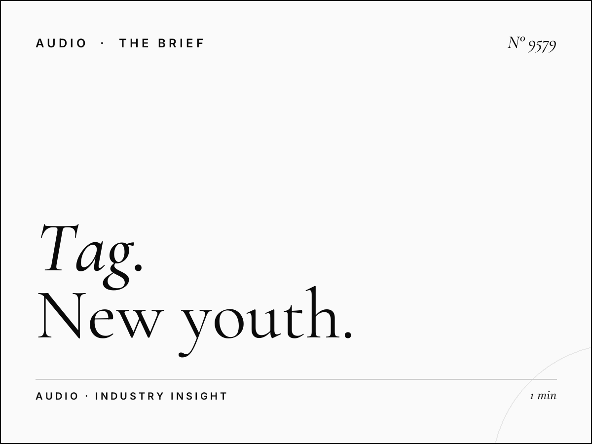 Tag Launch Campaign: New Youth Product Radio Launch
