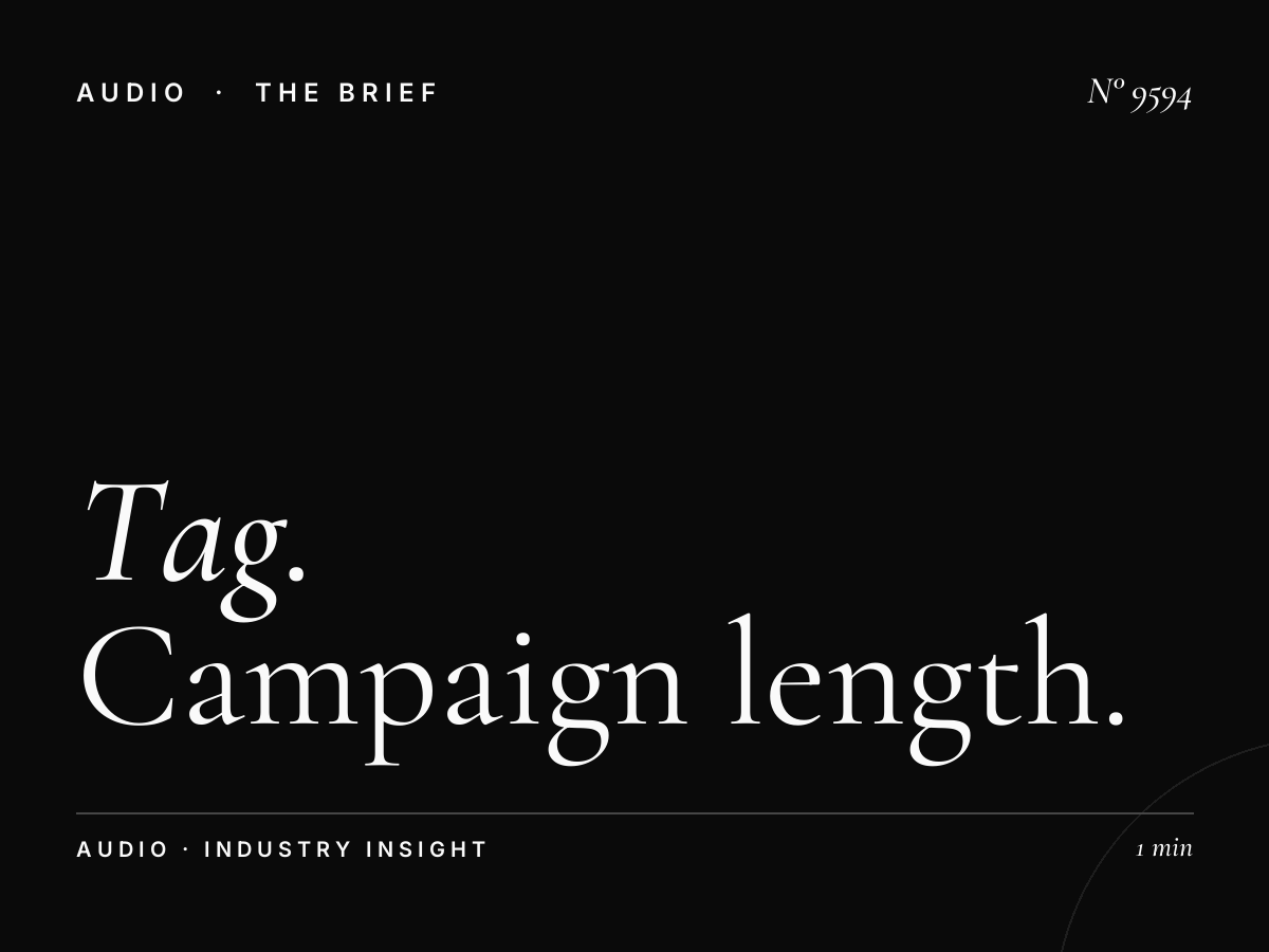 Tag Duration: Campaign Length Options Youth Radio