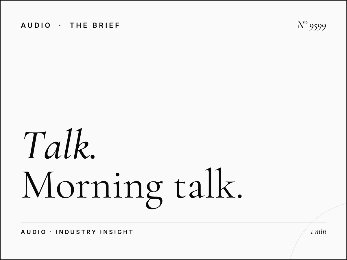 Talk Morning Show: Morning Talk Radio Advertising