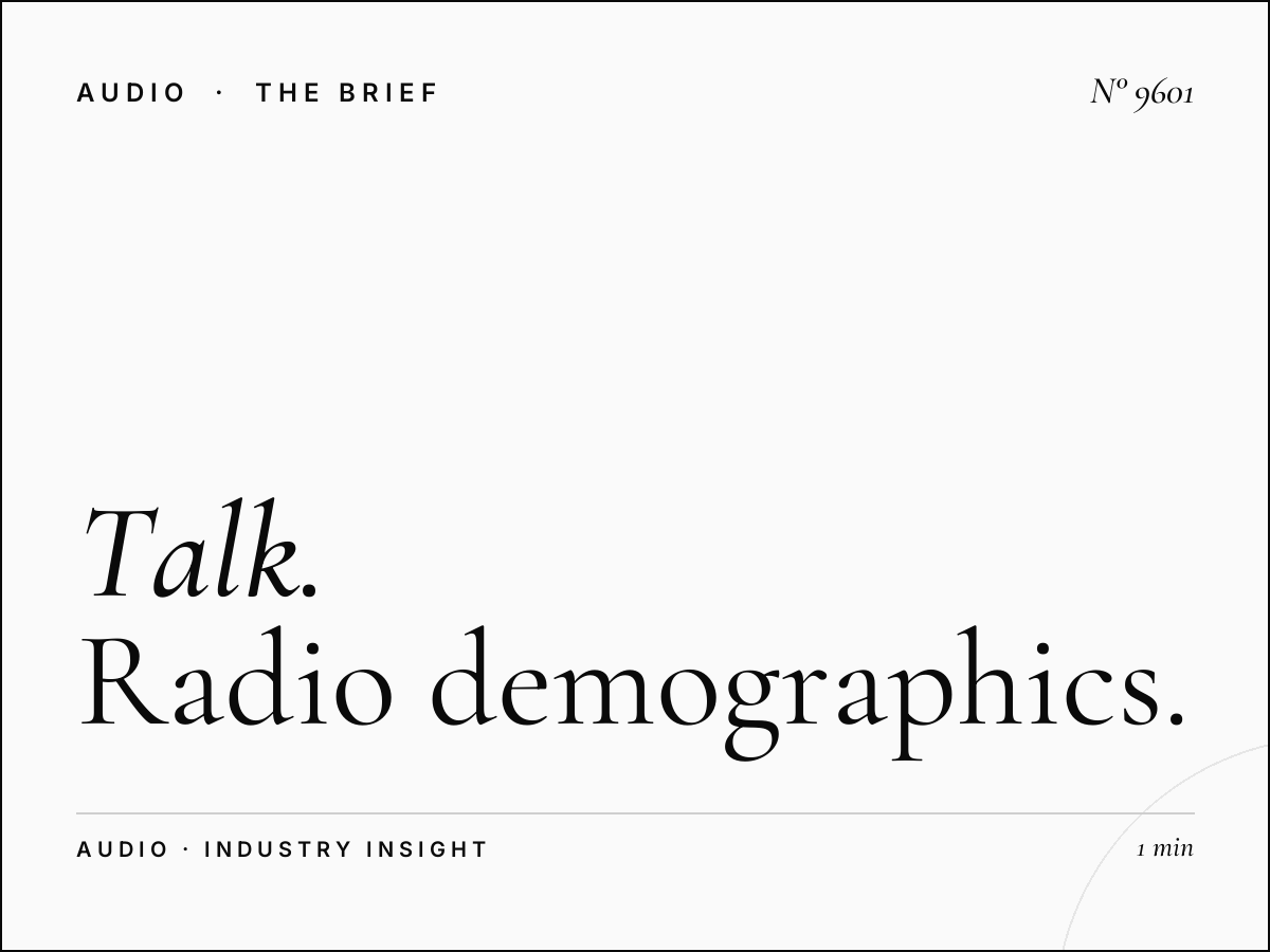 Talk Radio Audience: Talk Radio Demographics UAE