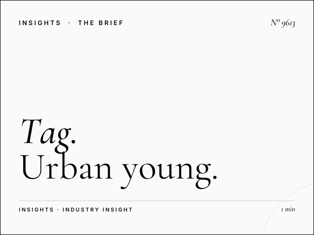 Tag Urban Youth: Urban Young Adult Targeting
