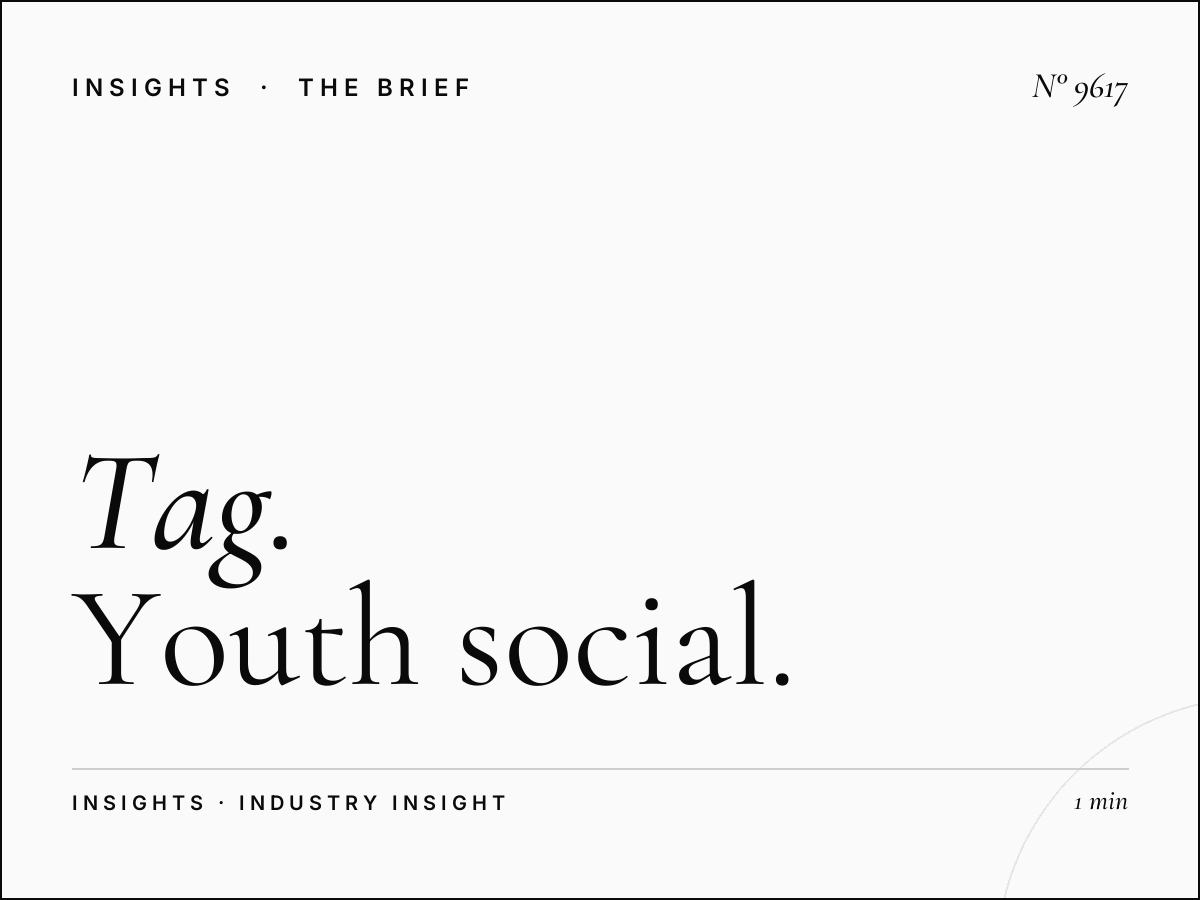 Tag Influencer Culture: Youth Social Influencer Marketing