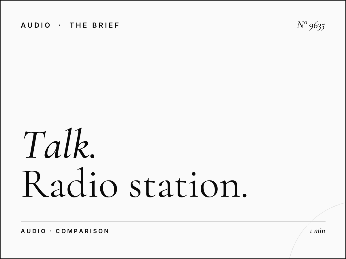 Talk vs Dubai Eye: Talk Radio Station Comparison