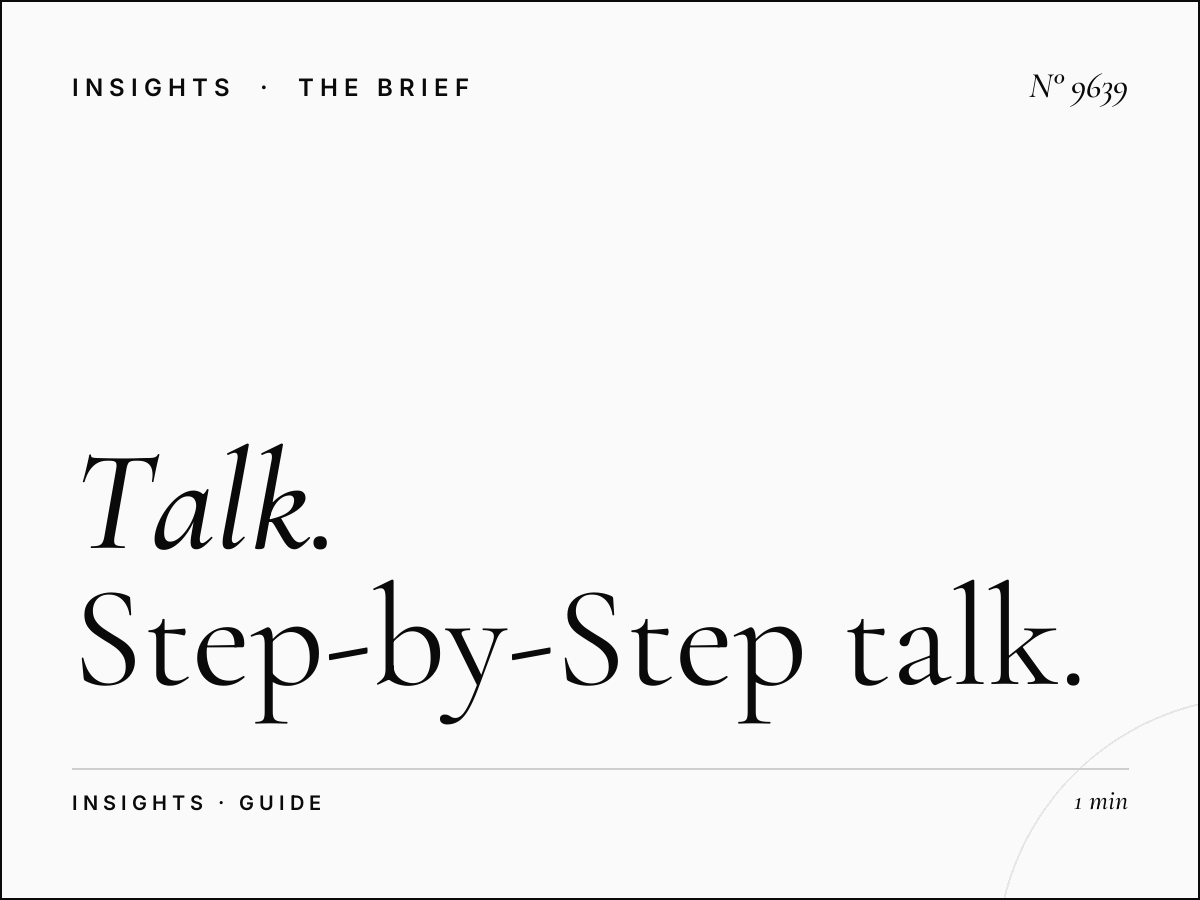 Talk Reservation: Step-by-Step Talk Booking Guide