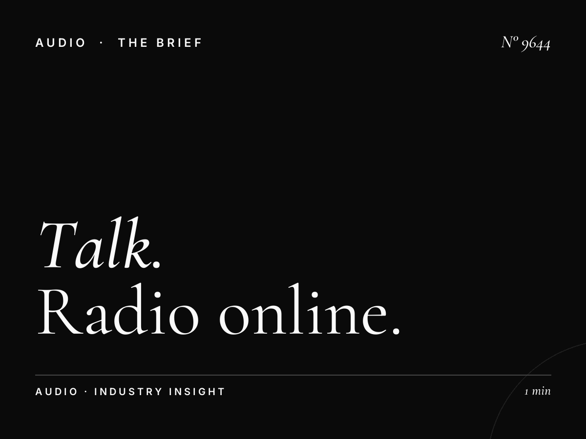 Talk Digital Integration: Radio Online Talk Marketing