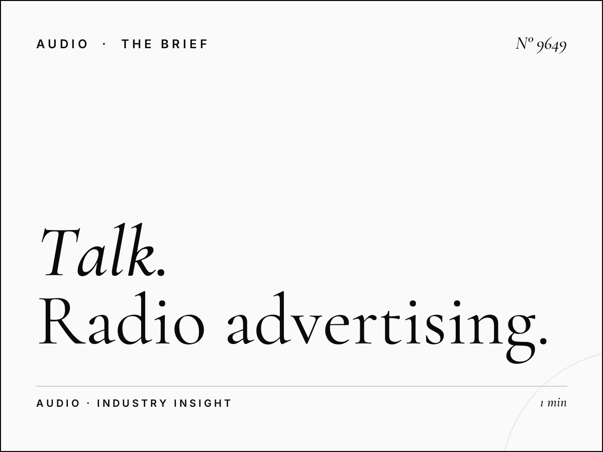 Talk Campaign Strategy: Talk Radio Advertising Planning