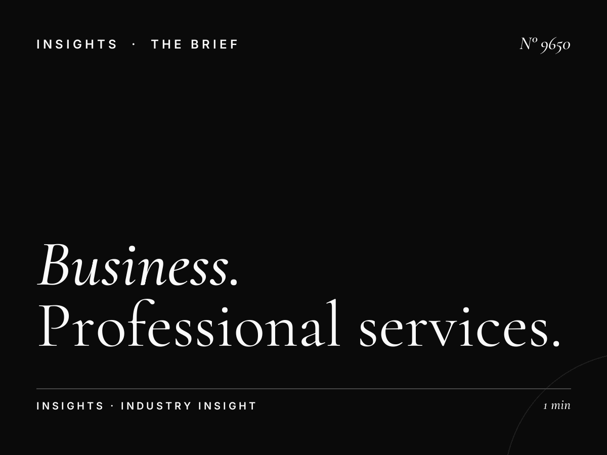 Business Services Talk: Professional Services Talk Marketing
