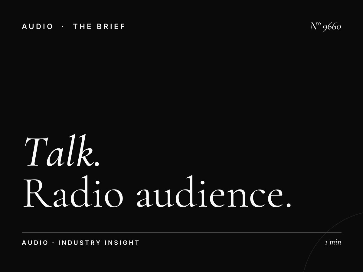 Talk Listener Profile: Talk Radio Audience Analysis