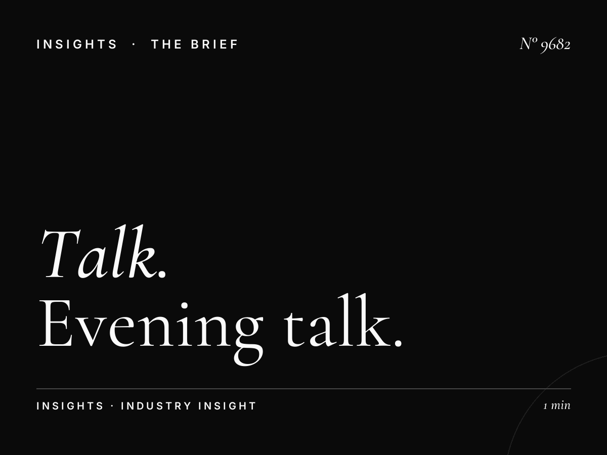 Talk Late Night: Evening Talk Programming
