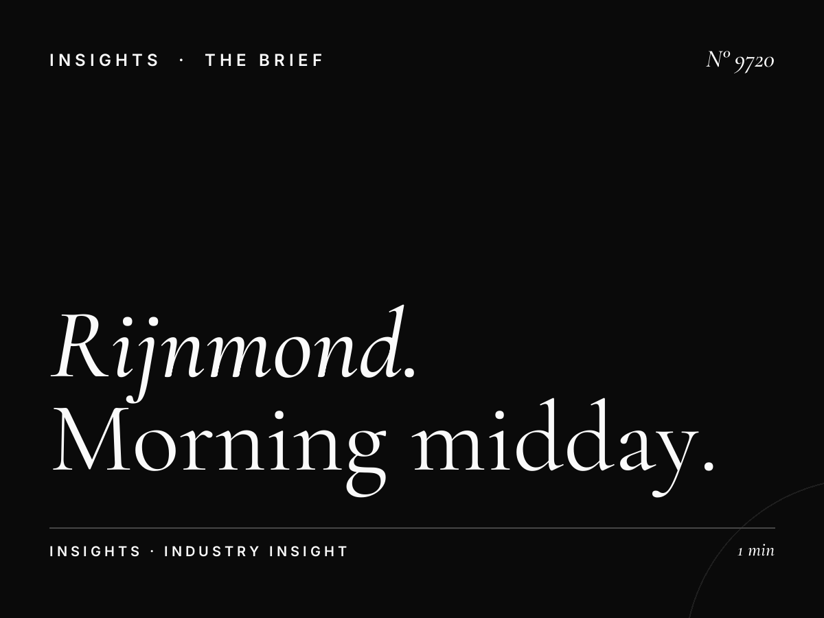 Rijnmond 93.4 Dayparts: Morning Midday Evening Programming