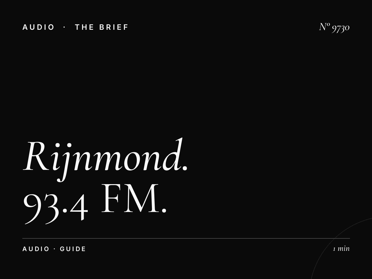 Rijnmond Radio Advertising: 93.4 FM Rotterdam Campaign Guide