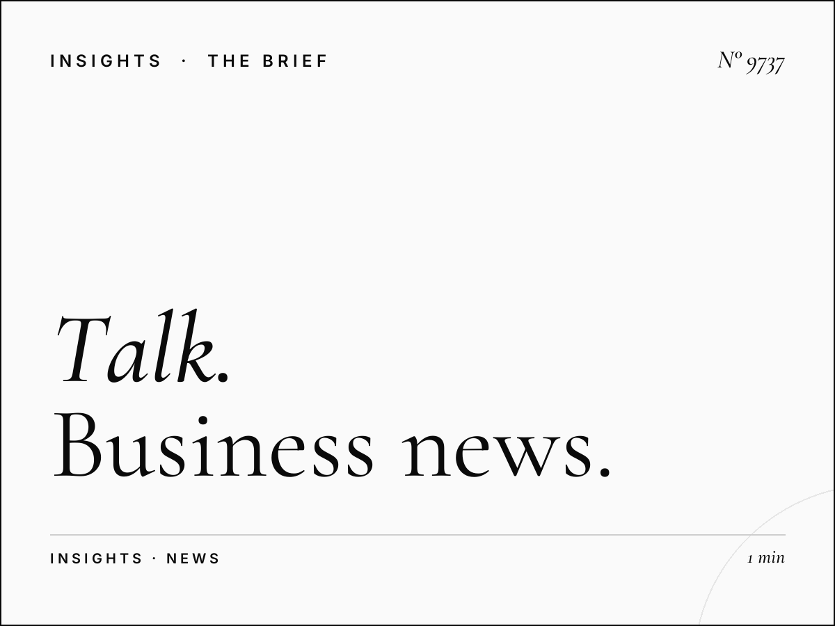 Talk Business News: Business News Talk Marketing