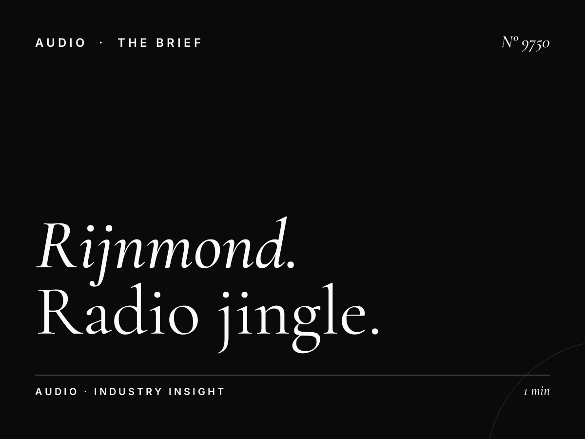 Rijnmond Jingles: Radio Jingle Production Rotterdam