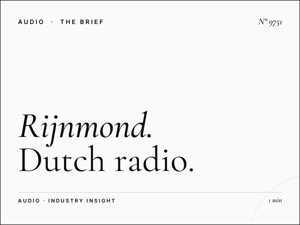 Rijnmond Voice Over: Dutch Radio Voice Talent Options