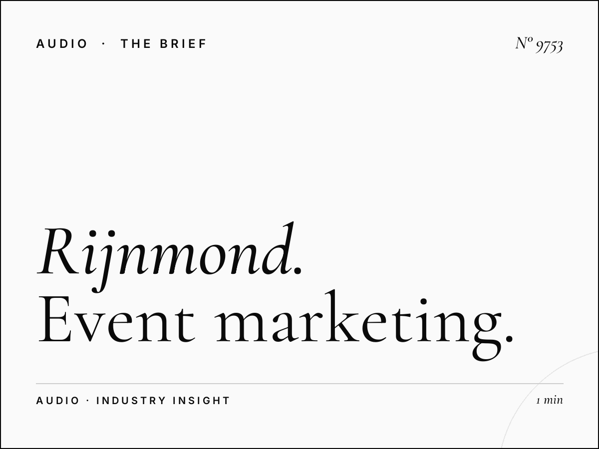 Rijnmond Event Promotion: Event Marketing Rotterdam Radio