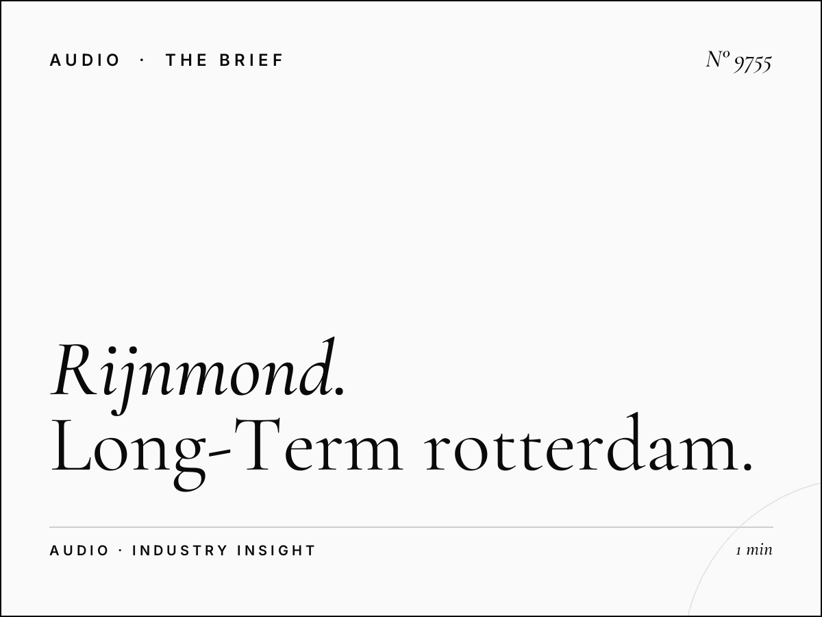 Rijnmond Brand Partnership: Long-Term Rotterdam Radio Partnership