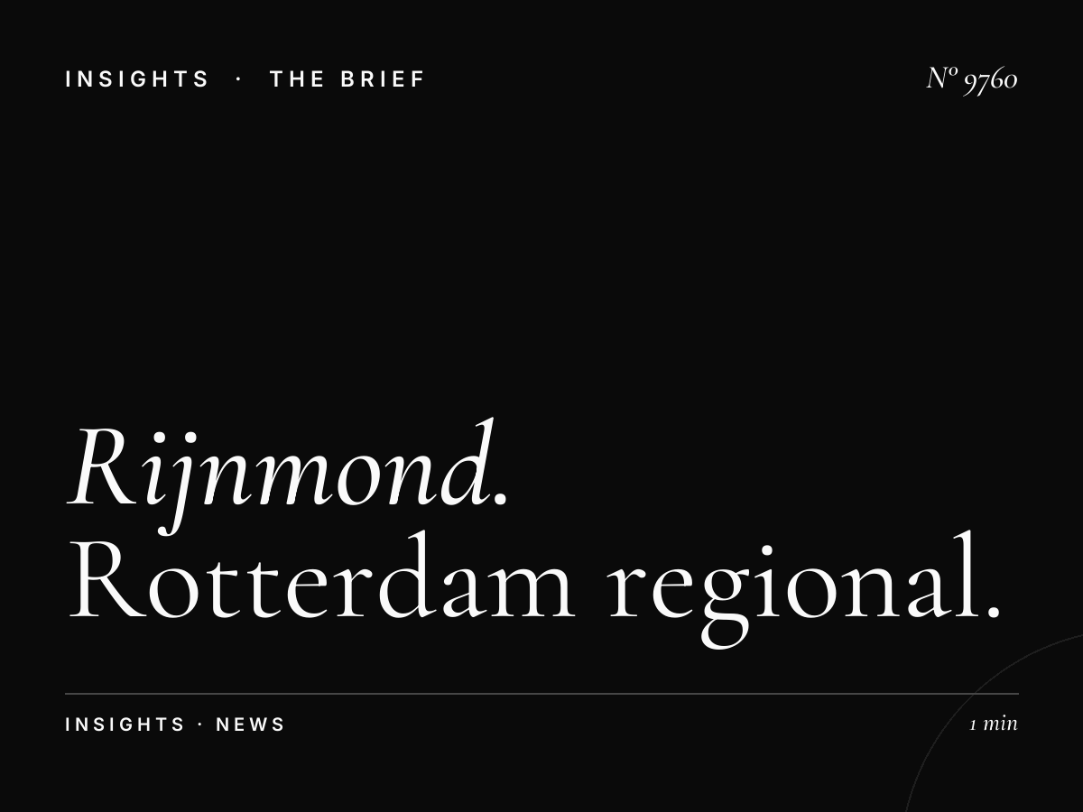 Rijnmond News Updates: Rotterdam Regional News Programming