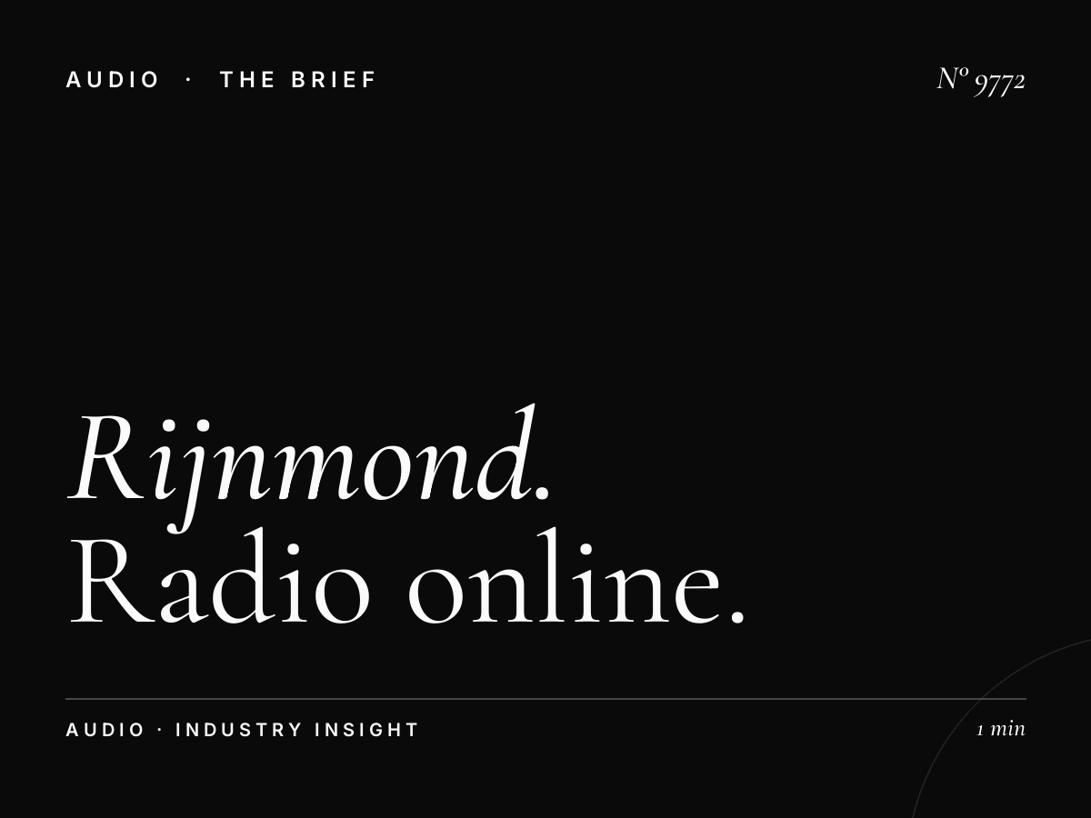 Rijnmond Digital Integration: Radio Online Marketing Rotterdam