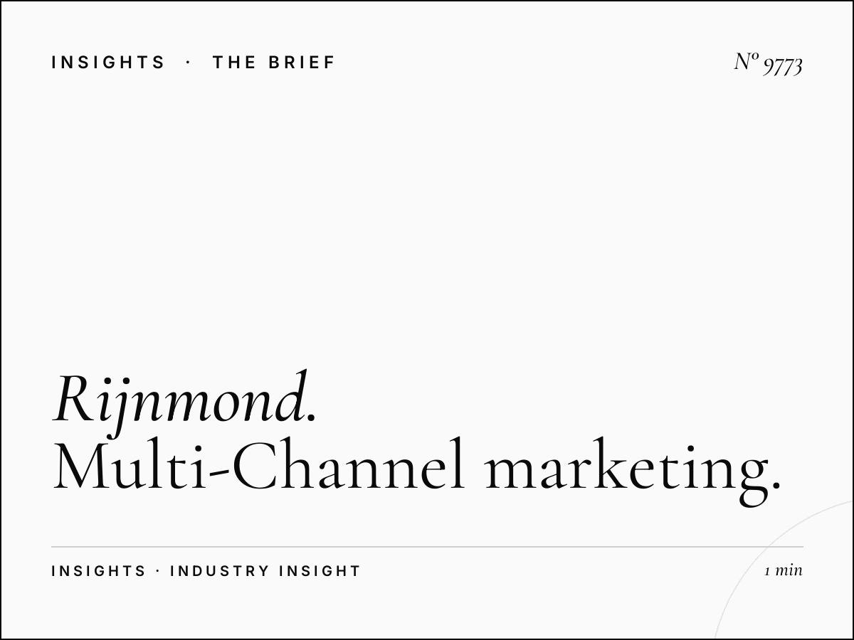 Rijnmond Integration: Multi-Channel Marketing Strategy Rotterdam