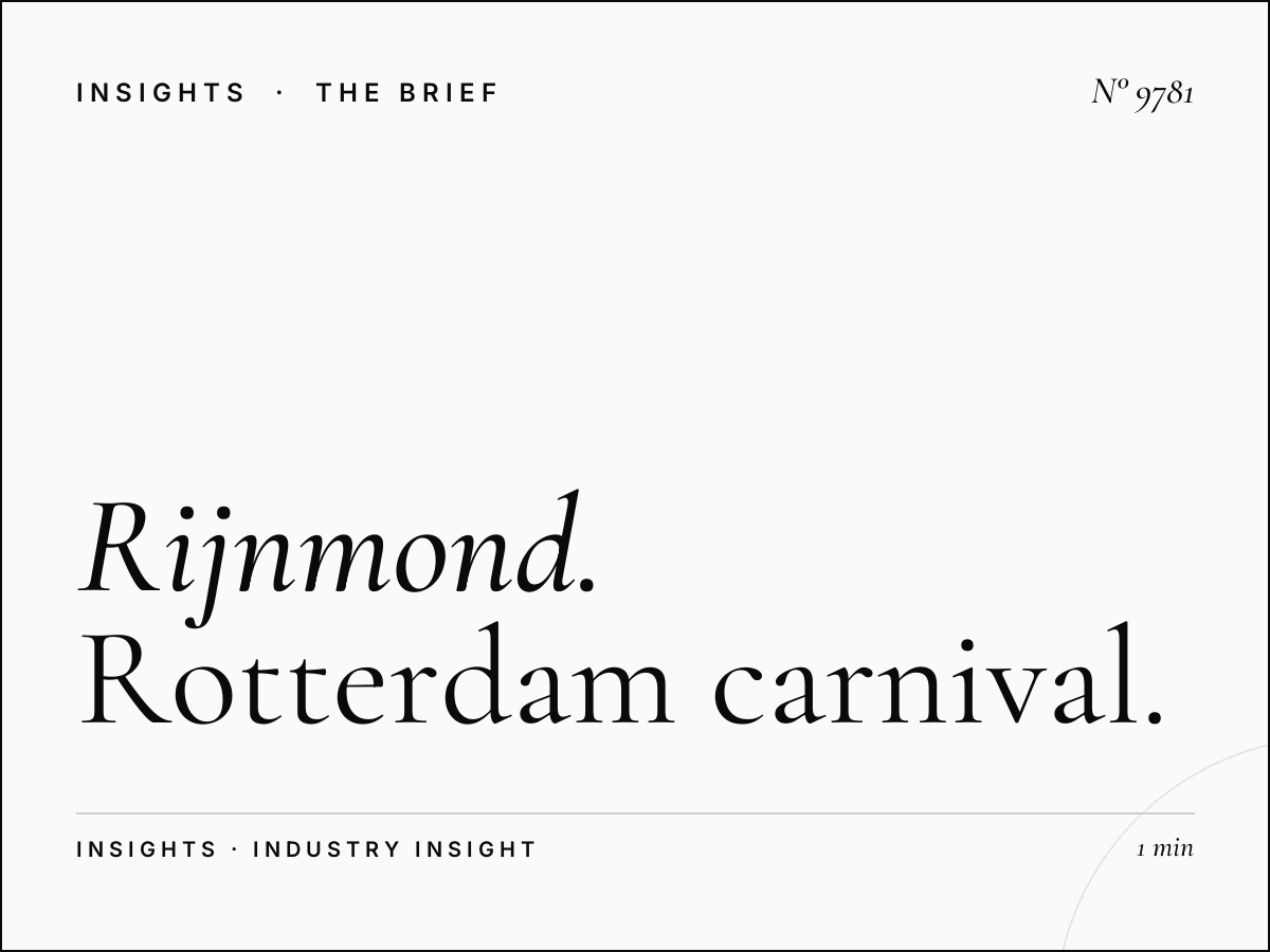 Rijnmond Carnival: Rotterdam Carnival Coverage