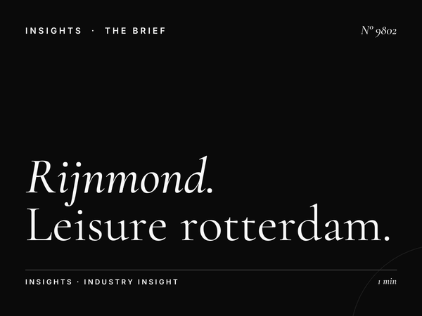 Rijnmond Entertainment Venues: Leisure Rotterdam Marketing