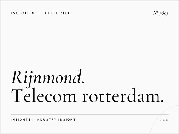 Rijnmond Mobile Operators: Telecom Rotterdam Advertising