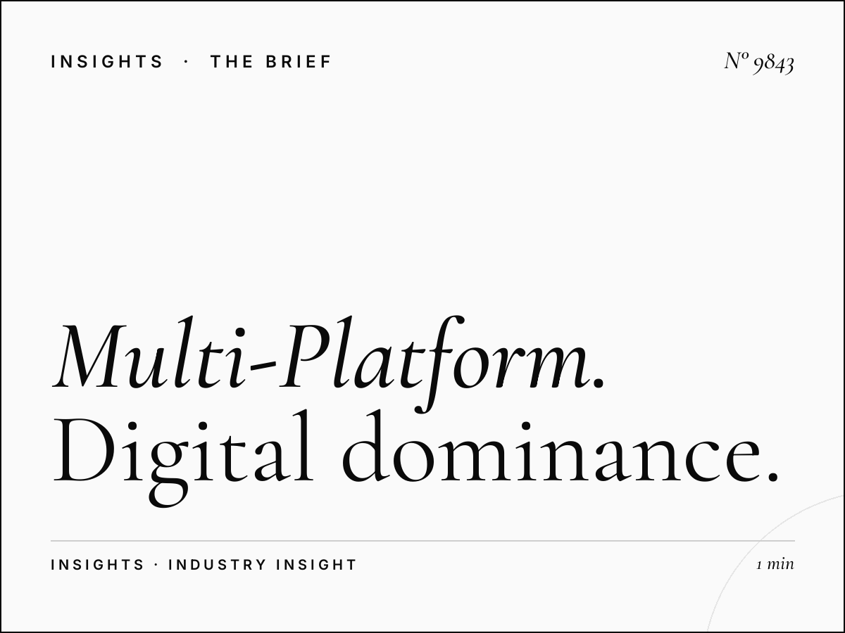 Multi-Platform Dubai Hills Mall: Digital Dominance Campaign