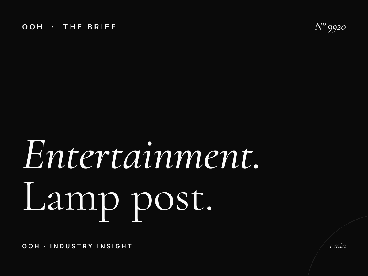 Entertainment Dubai Marina: Lamp Post Events