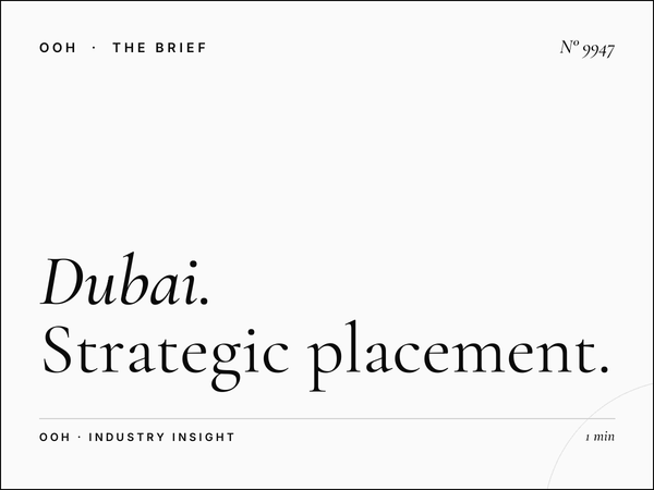 Dubai Marina Lamp Posts Locations: Strategic Placement