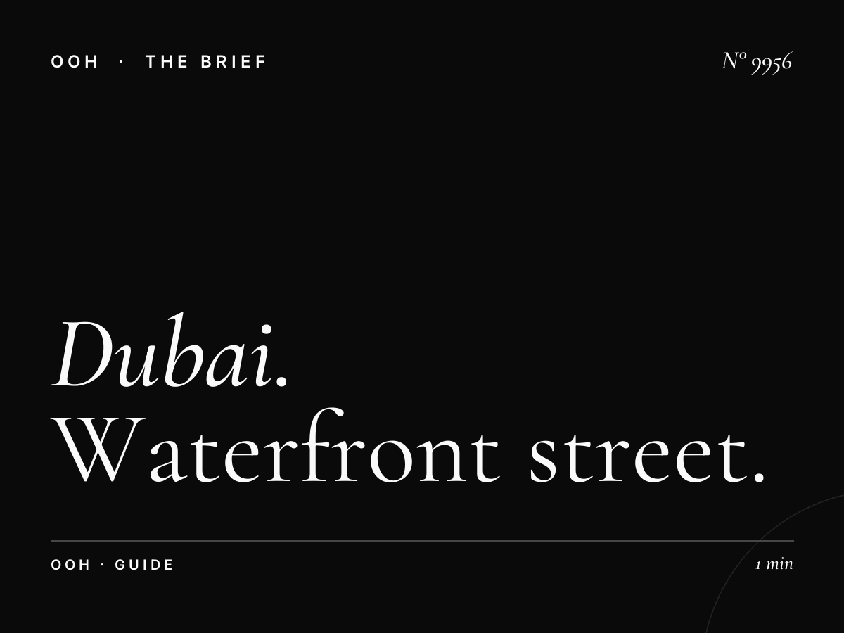 Dubai Marina Lamp Posts: Complete Waterfront Street Guide