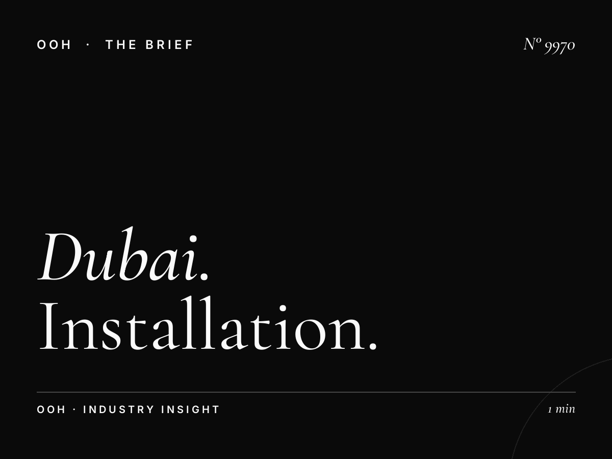 Dubai Marina Lamp Posts Production: Installation