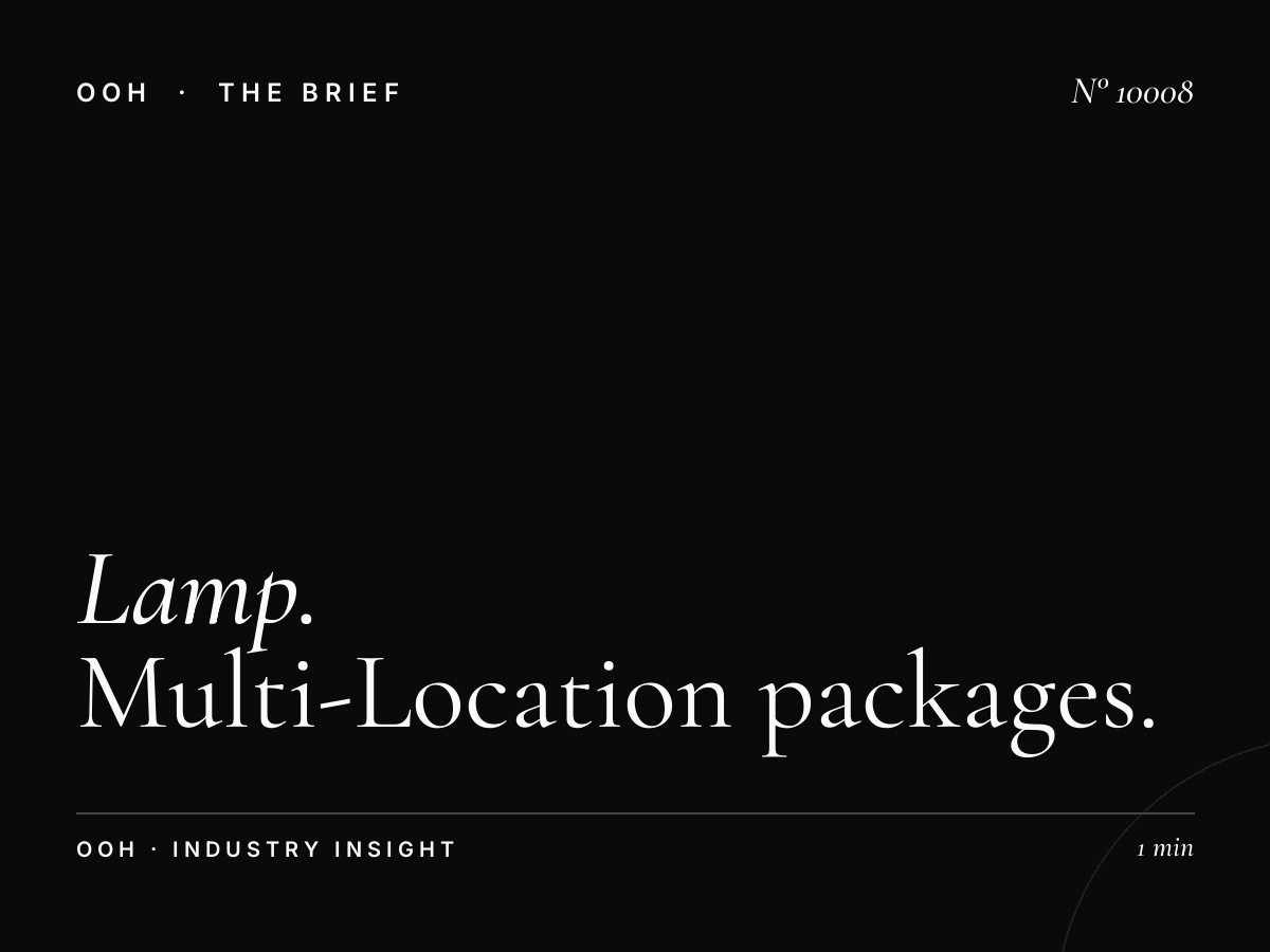 Lamp Post Network Dubai Marina: Multi-Location Packages