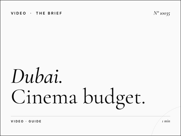 Dubai Marina Mall Theater Cost: Cinema Budget Guide