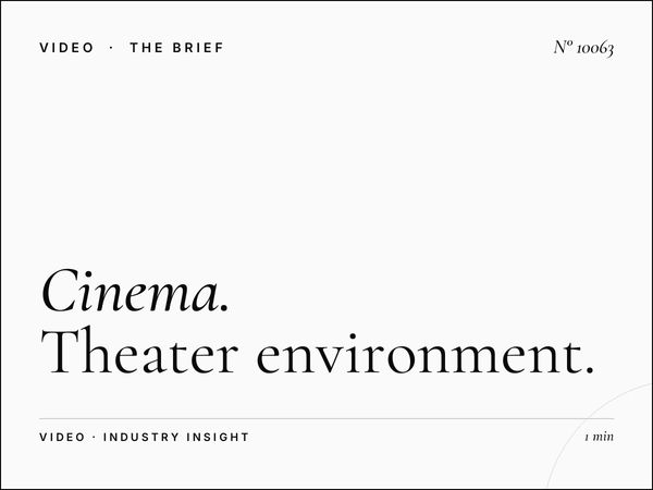 Cinema Lighting Dubai Marina Mall: Theater Environment