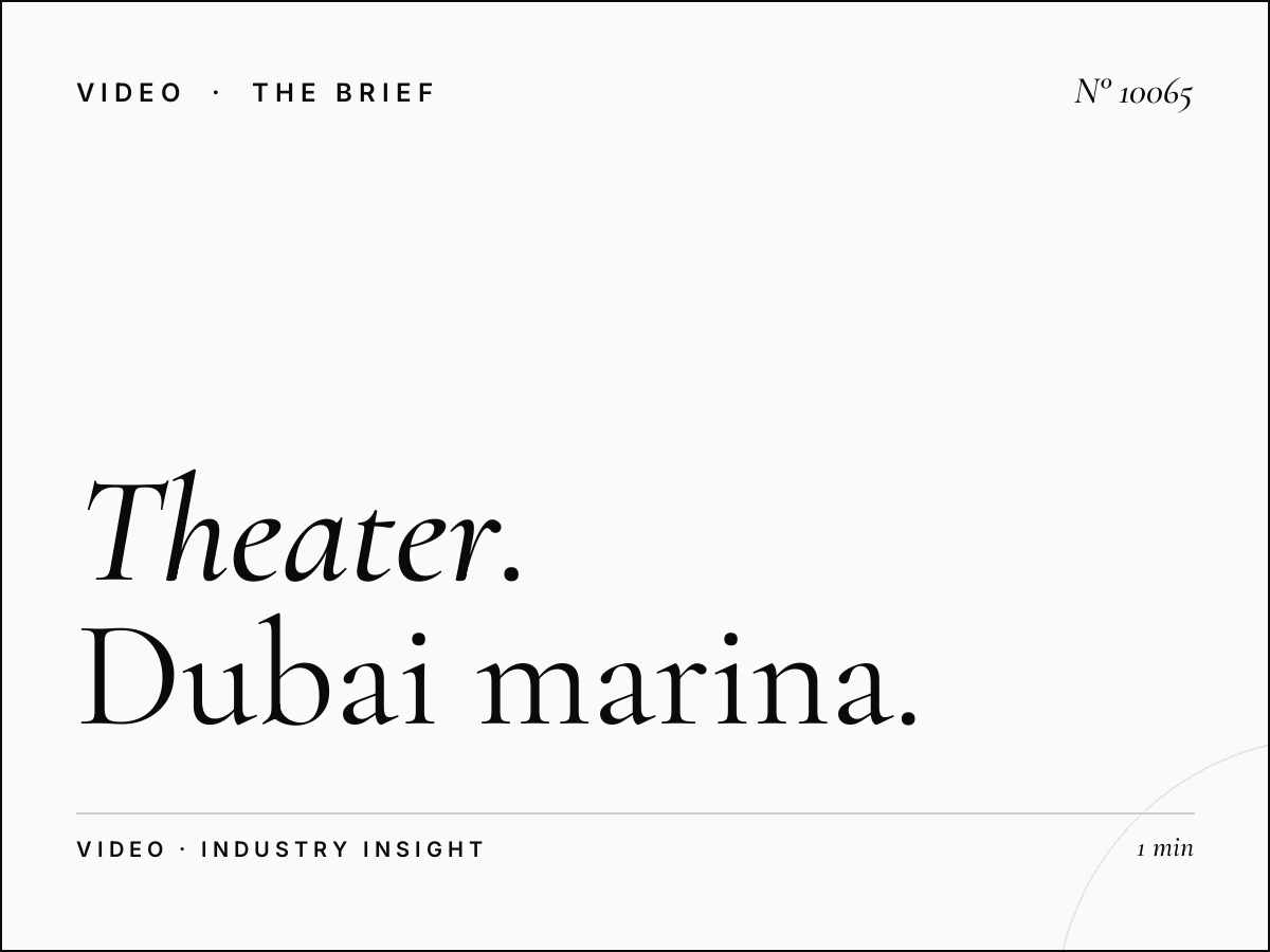 Theater Advertising Regulations: Dubai Marina Mall Cinema Permit