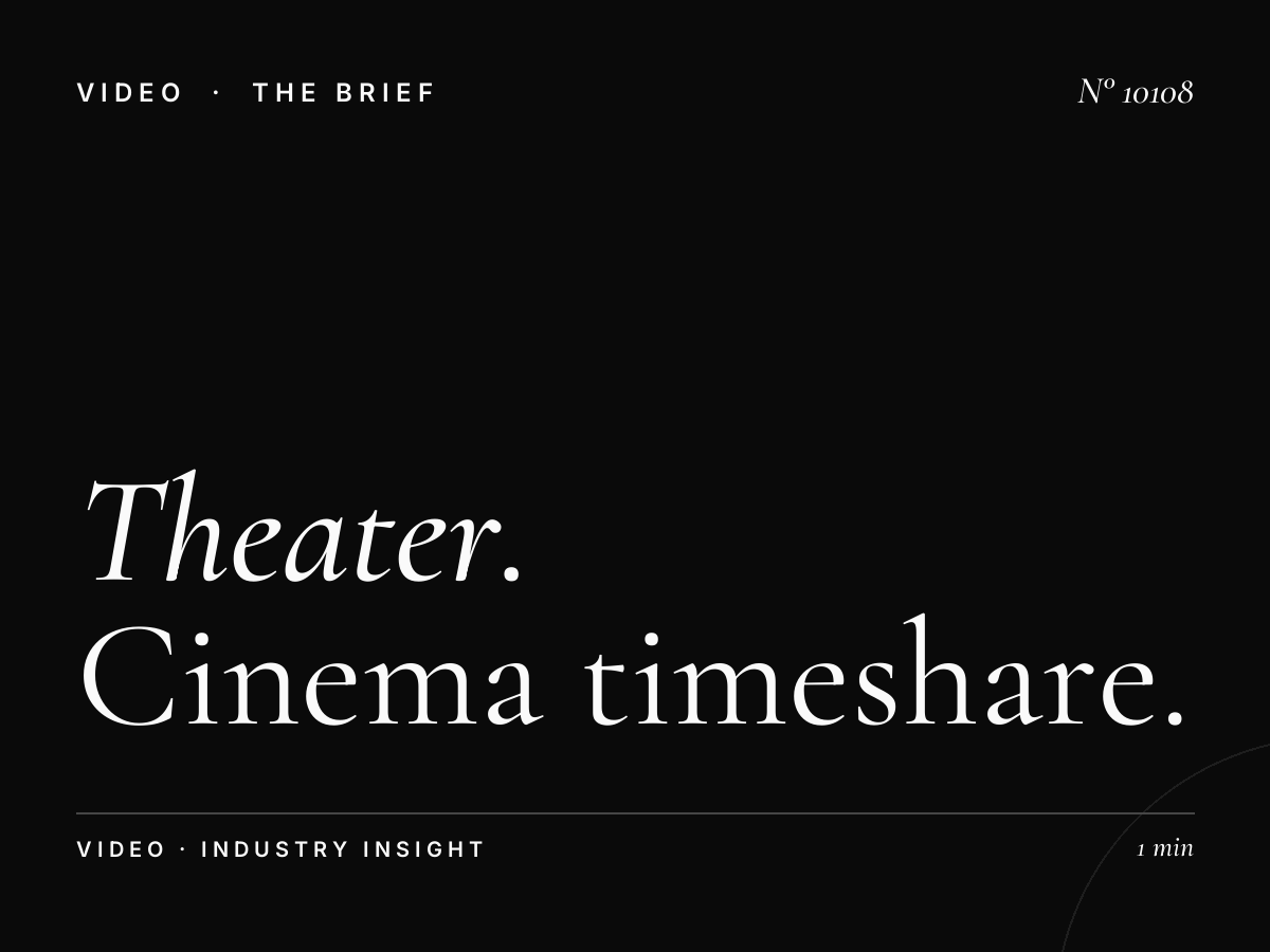 Theater Rotation Dubai Marina Mall: Cinema Timeshare