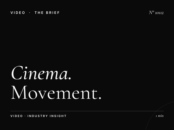 Cinema Video Content Dubai Marina Mall: Movement
